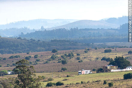 Landscape from the Mirador - Lavalleja - URUGUAY. Photo #67436
