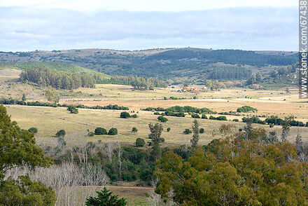 Landscape from the Mirador - Lavalleja - URUGUAY. Photo #67438