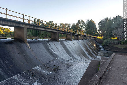 OSE Water Dam in Minas - Lavalleja - URUGUAY. Photo #67503