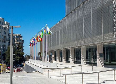 CAF building, Latin American Development Bank - Department of Montevideo - URUGUAY. Photo #67626
