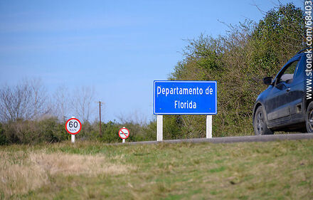 Entrance to the Florida Department - San José - URUGUAY. Photo #68403