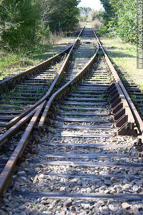 Change of railway - Department of Canelones - URUGUAY. Photo #68653