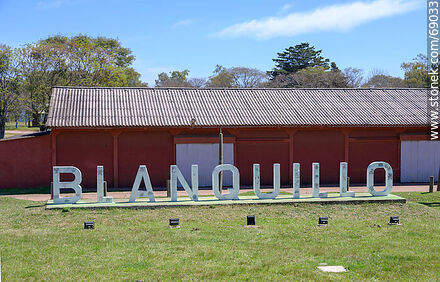 Cartel de Blanquillo - Departamento de Durazno - URUGUAY. Foto No. 69033