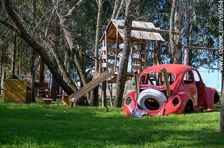 Área de juegos infantiles - Departamento de Durazno - URUGUAY. Foto No. 69064