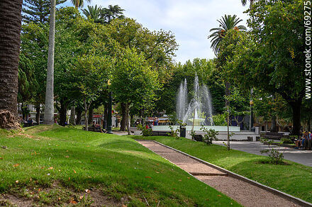Plaza 25 de Agosto - Departamento de Colonia - URUGUAY. Foto No. 69275