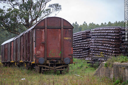 AFE freight cars - Department of Florida - URUGUAY. Photo #69733