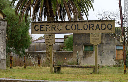 Estación Cerro Colorado - Departamento de Florida - URUGUAY. Foto No. 69731