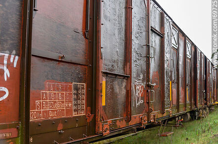 AFE freight cars - Department of Florida - URUGUAY. Photo #69725