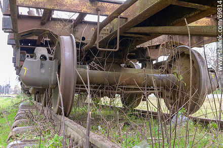 Railway scrap - Department of Florida - URUGUAY. Photo #69814