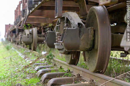 Railway scrap - Department of Florida - URUGUAY. Photo #69811