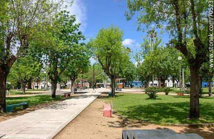 Tomás Berreta Square - Department of Canelones - URUGUAY. Photo #70523