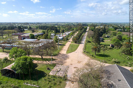 Vista aérea del barrio Rausa - Departamento de Canelones - URUGUAY. Foto No. 70624