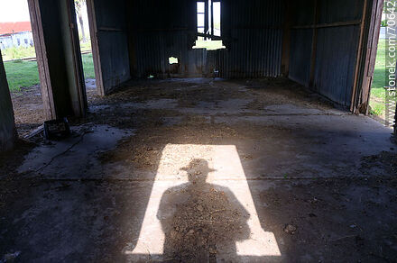 Photographer's Shadow - Department of Canelones - URUGUAY. Photo #70642