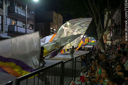 Llamadas 2018. Banderas y el público - Departamento de Montevideo - URUGUAY. Foto No. 71024