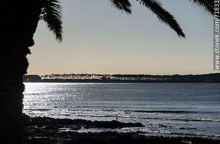 Isla Gorriti al caer la tarde - Punta del Este y balnearios cercanos - URUGUAY. Foto No. 71833