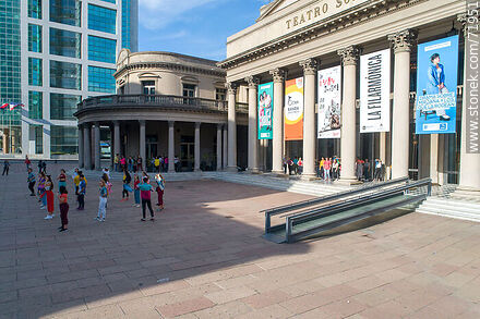 Esplanade of the Solis Theater - Department of Montevideo - URUGUAY. Photo #71951