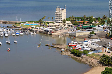 Aerial view of the Yatch Club - Department of Montevideo - URUGUAY. Photo #72035