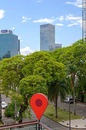 Pin de Google en 3D - Departamento de Montevideo - URUGUAY. Foto No. 72066
