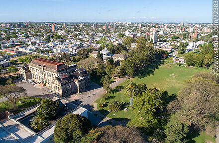 Aerial view of the Veterinary Faculty in the Buceo neighborhood, 2020. - Department of Montevideo - URUGUAY. Photo #72383
