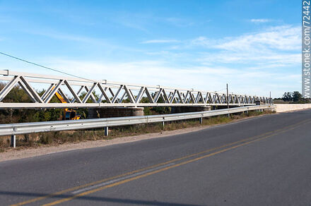 Puente ferroviario reticulado a inaugurar, 2021 - Departamento de Florida - URUGUAY. Foto No. 72442