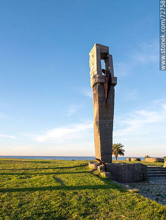 Monument in honor of Abel Carlevaro - Department of Montevideo - URUGUAY. Photo #72758