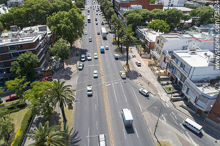 Aerial view from Bulevar Artigas - Department of Montevideo - URUGUAY. Photo #73124