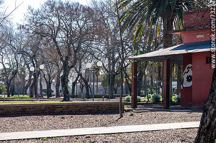 Plaza Principal - Departamento de Durazno - URUGUAY. Foto No. 73277