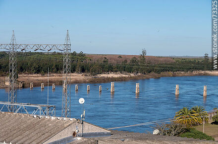 Rincón del Bonete Hydroelectric Dam - Tacuarembo - URUGUAY. Photo #73325