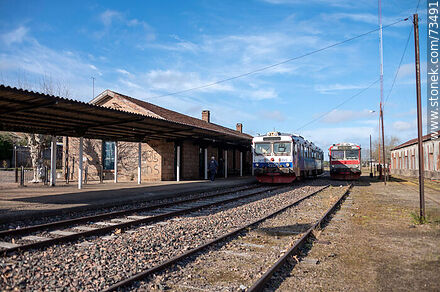 Estación de ferrocarriles de Rivera - Departamento de Rivera - URUGUAY. Foto No. 73491