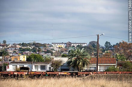 Vista de Rivera desde la estación del tren - Departamento de Rivera - URUGUAY. Foto No. 73488