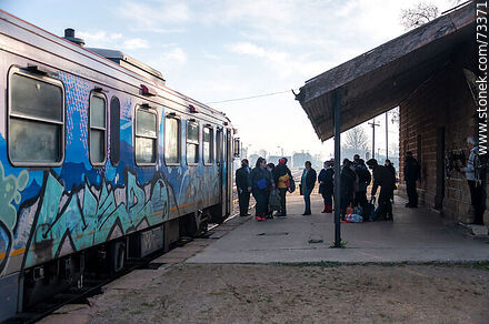 Estación de trenes Paso Tranqueras - Department of Rivera - URUGUAY. Photo #73371