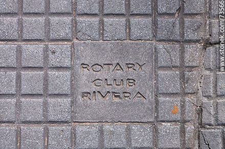 Rotary tile - Department of Rivera - URUGUAY. Photo #73566