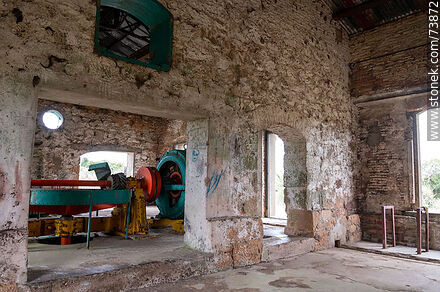 Salas donde se encontraba la antigua maquinaria - Departamento de Rivera - URUGUAY. Foto No. 73872