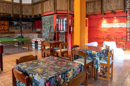 Instalaciones del hotel Artigas. Sala de juegos - Departamento de Rivera - URUGUAY. Foto No. 73925