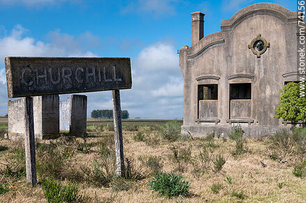 Remains of the former Churchill station - Tacuarembo - URUGUAY. Photo #74156