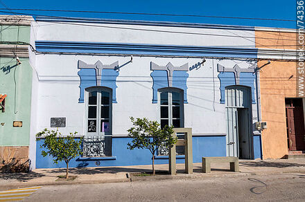 Front of Juana de Ibarbourou's house - Department of Cerro Largo - URUGUAY. Photo #74336