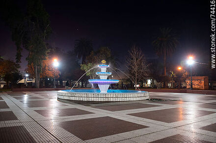 Independence Square Fountain - Department of Cerro Largo - URUGUAY. Photo #74416