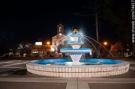 Fuente de la plaza Independencia - Departamento de Cerro Largo - URUGUAY. Foto No. 74417