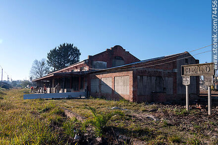 Old Melo train station in recycling (2021) - Department of Cerro Largo - URUGUAY. Photo #74456