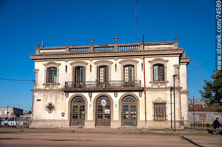 Antigua estación de trenes de Río Branco - Departamento de Cerro Largo - URUGUAY. Foto No. 74589