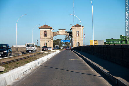 Puente internacional Barón de Mauá - Departamento de Cerro Largo - URUGUAY. Foto No. 74644