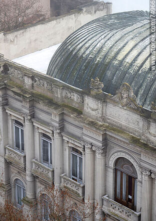 Ateneo de Montevideo. Skylight dome - Department of Montevideo - URUGUAY. Photo #74966