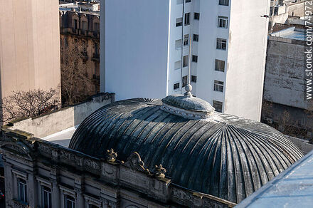 Ateneo de Montevideo. Skylight dome - Department of Montevideo - URUGUAY. Photo #74972