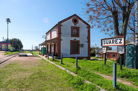 Estación de trenes de Toledo reciclada como Casa de Cultura - Departamento de Canelones - URUGUAY. Foto No. 75067