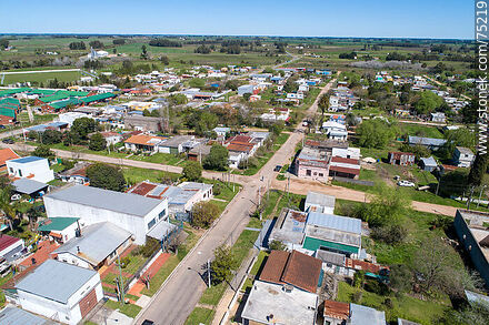 Vista aérea de Santa Rosa - Departamento de Canelones - URUGUAY. Foto No. 75219