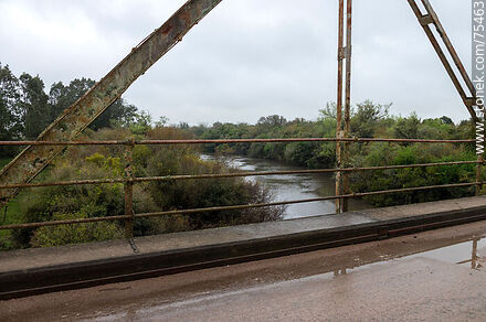 Bridge on Route 6 over the Yí River - Durazno - URUGUAY. Photo #75463