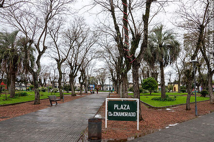 Plaza Dr. Enamorado - Departamento de Durazno - URUGUAY. Foto No. 75448