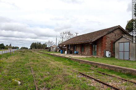Antigua estación de trenes Reboledo - Departamento de Florida - URUGUAY. Foto No. 75513