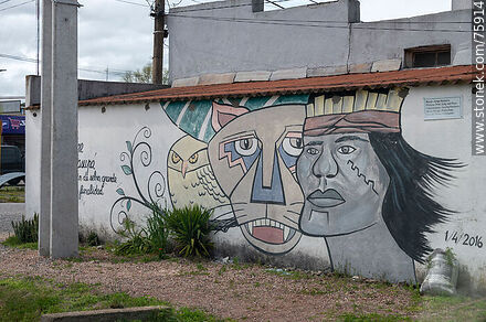 Mural by Jorge Romero and Zully del Pino - Department of Florida - URUGUAY. Photo #75914