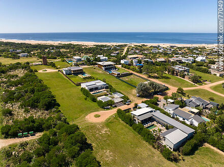 Aerial view of the resort - Punta del Este and its near resorts - URUGUAY. Photo #77049